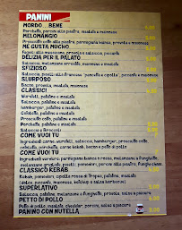 Menu du Mordo Bene à Bellizzi