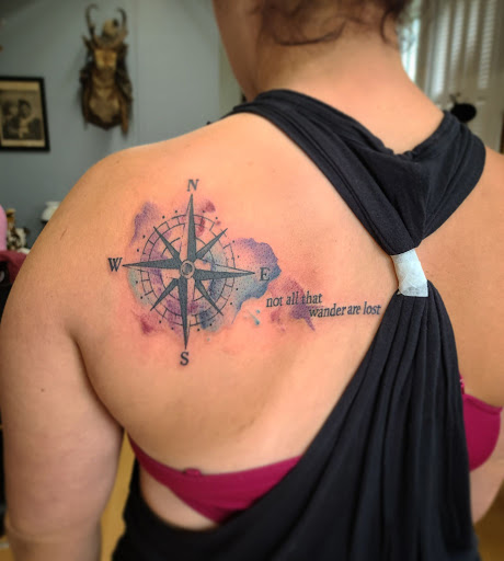 Explore name tattoo ideas for ladies, creative tattoo ideas in Lewisburg, available at Rose and Dagger Tattoo
