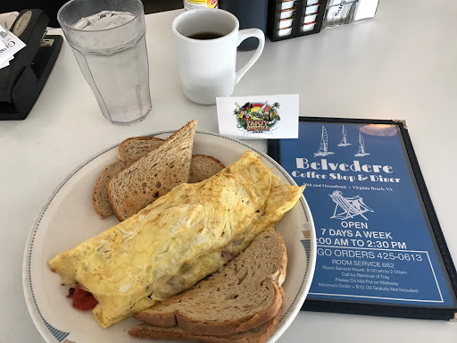 Coffee Shop «Belvedere Coffee Shop & Diner», reviews and photos, 3601 Atlantic Ave, Virginia Beach, VA 23451, USA