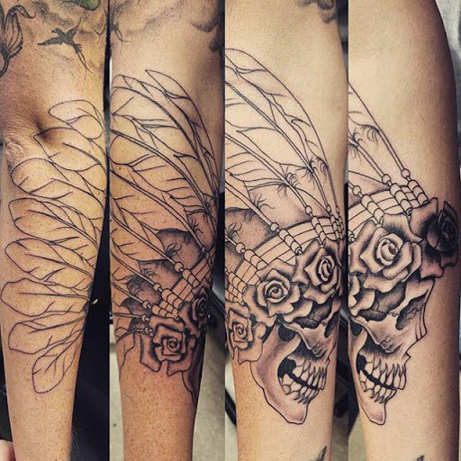 Tattoo Shop «Stone the Crow Tattoo», reviews and photos, 1332 E Gude Dr, Rockville, MD 20850, USA