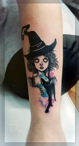 Explore wrist tattoo placement ideas, creative tattoo ideas in Benton, available at Spectrum Tattoo