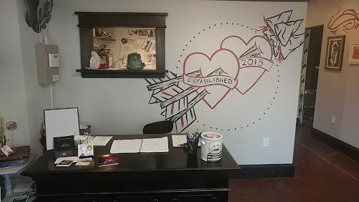 Explore male upper arm tattoo ideas, creative tattoo ideas in Kingston, available at Wild Hearts Tattooing