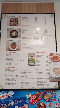 Restaurant coréen Ma-Dam Restaurant coréen traiteur salon de thé orléans à Orléans (la carte)