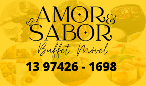 Logo da empresa - Buffet Móvel Amor e Sabor Baixada Santista