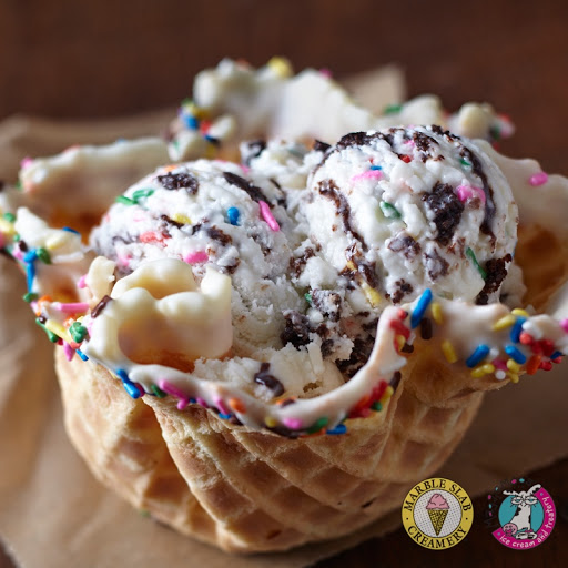Ice Cream Shop «Marble Slab Creamery», reviews and photos, 2831 E Eldorado Pkwy #102, Frisco, TX 75034, USA