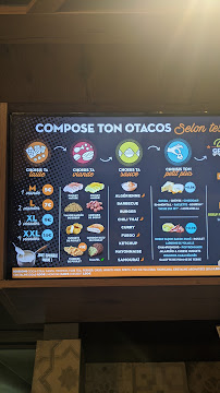 Menu / carte de O'Tacos Vavin à Paris