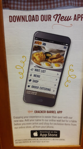 American Restaurant «Cracker Barrel Old Country Store», reviews and photos, 5100 Tiedeman Rd, Brooklyn, OH 44144, USA