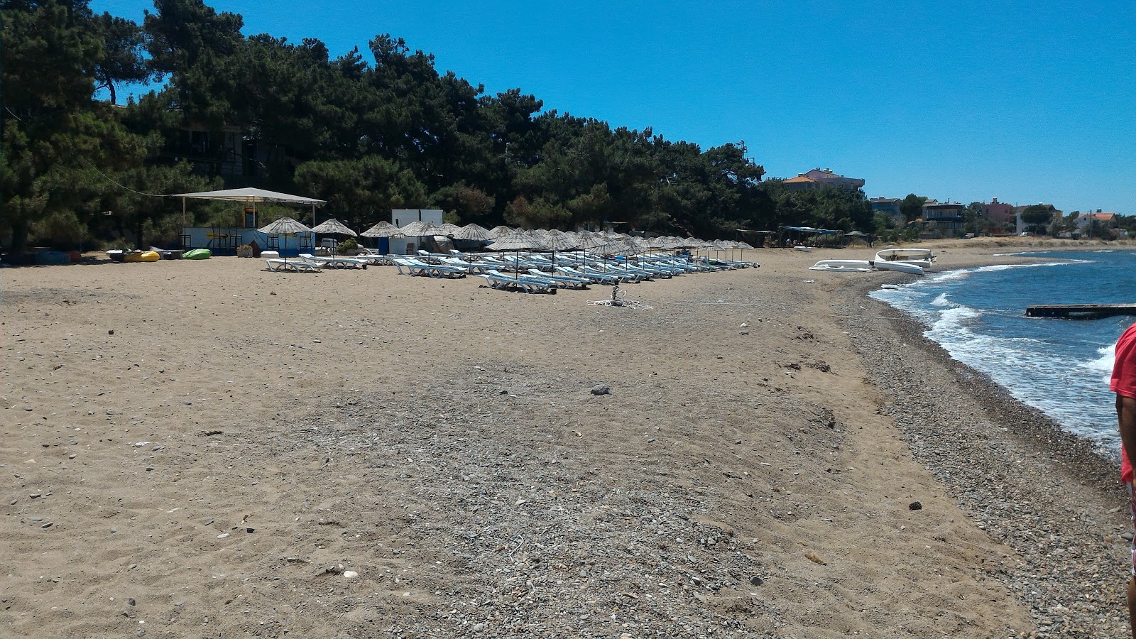 Camlik Camp beach'in fotoğrafı düz ve uzun ile birlikte