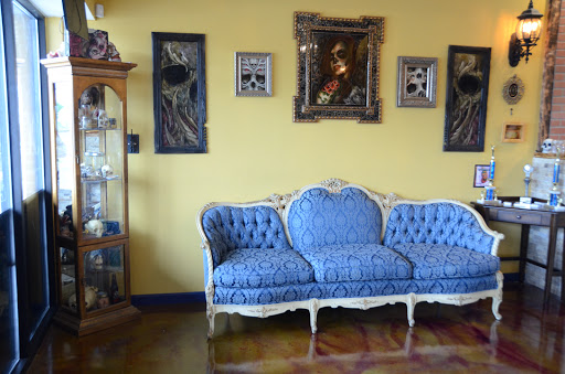 Explore angel devil tattoo ideas, creative tattoo ideas in Oak Grove, available at NeverMore Galleries Tattoo Studio