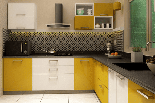 Zaidi Modular kitchen Designing and LCD Combo Doors Services in Chandigarh