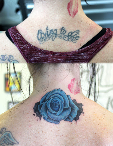 Explore name tattoo ideas for women, creative tattoo ideas in Fort Myers, available at Tiger Lotus Tattoo and Piercing