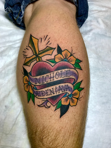 Explore japanese lettering tattoo ideas, creative tattoo ideas in Modesto, available at Inkwell Tattoo