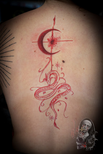 Explore covering up name tattoos ideas, creative tattoo ideas in Moweaqua, available at Fleshwound Tattoo