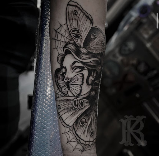 Explore italian tattoo ideas, creative tattoo ideas in Modesto, available at Dying Art Tattoo