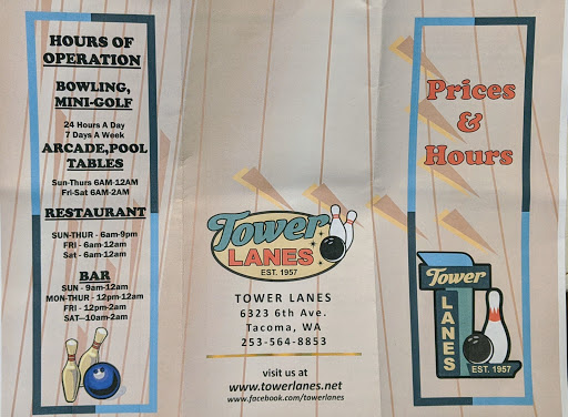 Bowling Alley «Tower Lanes», reviews and photos, 6323 6th Ave, Tacoma, WA 98406, USA