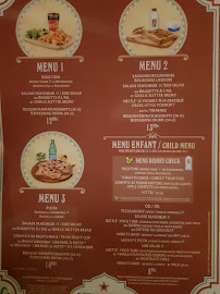 Colonel Hathi's Pizza Outpost à Chessy menu