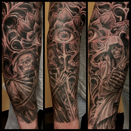 Explore edgy tattoo ideas, creative tattoo ideas in Addison, available at Cat Tattoo