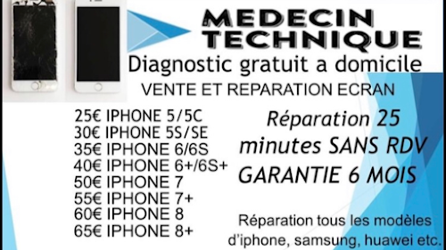 Médecin Technique - réparation de téléphones mobiles à Reims à Reims