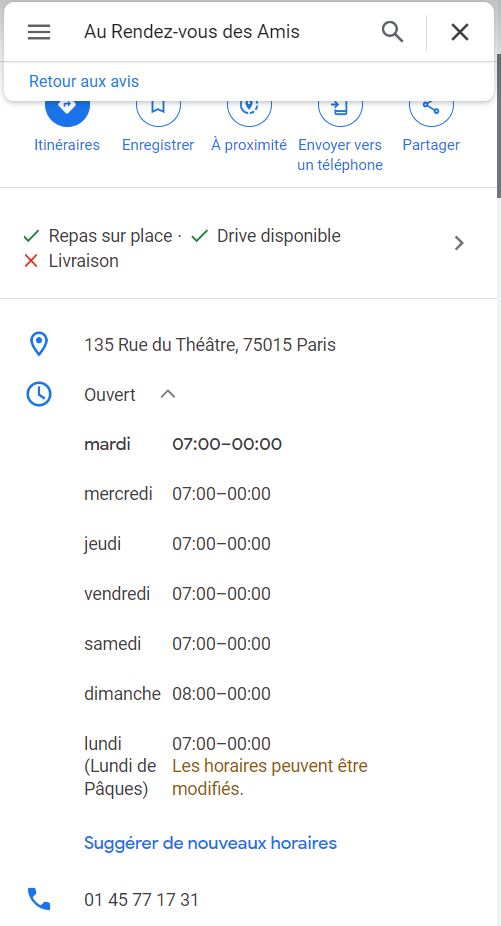 Photo n° 1 de l'avis de Arthus.i fait le 22/03/2022 à 22:02
