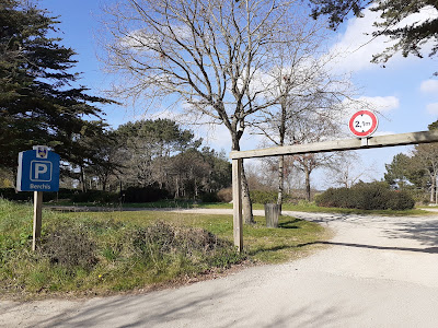 Parking Pointe du Berchis à Larmor-Baden