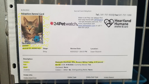 Non-Profit Organization «Heartland Humane Society», reviews and photos, 398 SW Twin Oaks Cir, Corvallis, OR 97333, USA