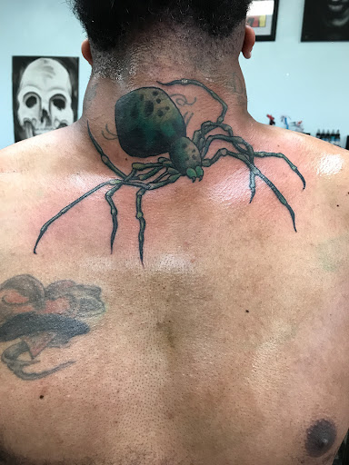 Explore shell tattoo ideas, creative tattoo ideas in Goose Creek, available at Red Kirin Tattoo