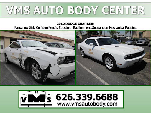 Auto Body Shop «VMS Auto Body Collision Center», reviews and photos, 1101 N Azusa Ave #1, Covina, CA 91722, USA