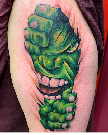 Explore sunlight tattoo ideas, creative tattoo ideas in Southaven, available at Illusion Ink