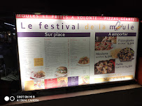 Le Festival de la Moule à Villeneuve-Loubet menu