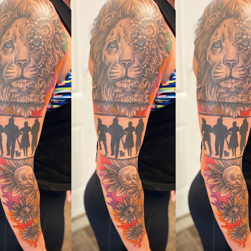 Explore charizard tattoo ideas, creative tattoo ideas in Albany, available at Tat Jones Ruthless Tattoos L.L.C.