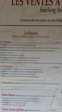 The Little Italy à Poissy menu