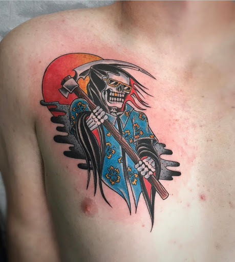 Explore tattoo ideas for men wolf, creative tattoo ideas in Twentynine Palms, available at Hilltop Tattoo Company