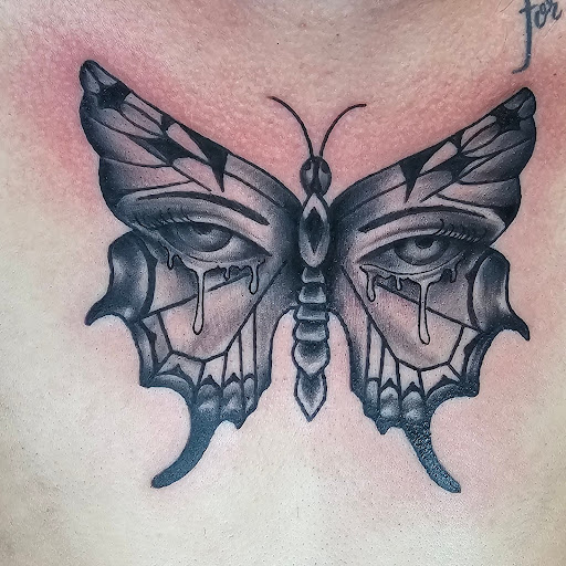 Explore forearm mens first tattoo ideas, creative tattoo ideas in Clive, available at Wild Rose Tattoo & Piercing