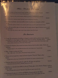 Restaurant gastronomique Restaurant Dans Les Etoiles à Cergy (le menu)