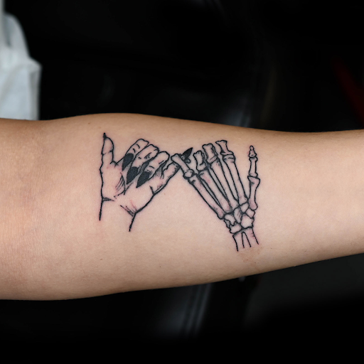 Explore tattoo ideas for young men, creative tattoo ideas in Saint Petersburg, available at Phoebus Tattoos