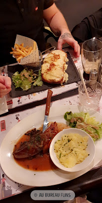 Steak du Restaurant Au Bureau Flins à Flins-sur-Seine - n°2