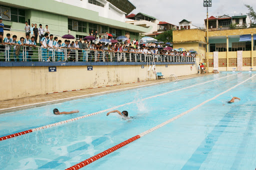 Outdoor swimming pools in Hanoi