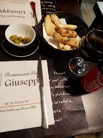 Menu / carte de Ristorante pizzeria Giuseppe à Maisons-Alfort