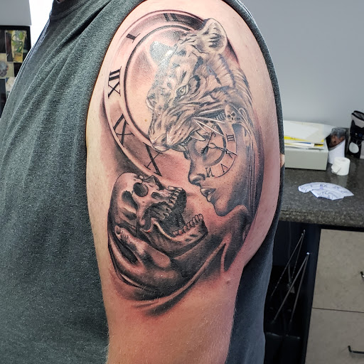 Tattoo Shop «Next Level Tattoo Company - Imlay City», reviews and photos, 420 E 3rd St, Imlay City, MI 48444, USA