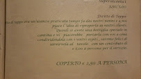 Boccon Divino à Montalcino menu