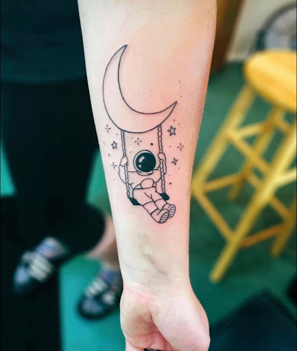 Explore ghostbusters tattoo ideas, creative tattoo ideas in Sylvania, available at The Tattoo Shop