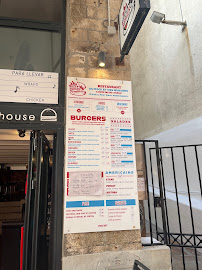 Rock'n Burger à Biarritz carte