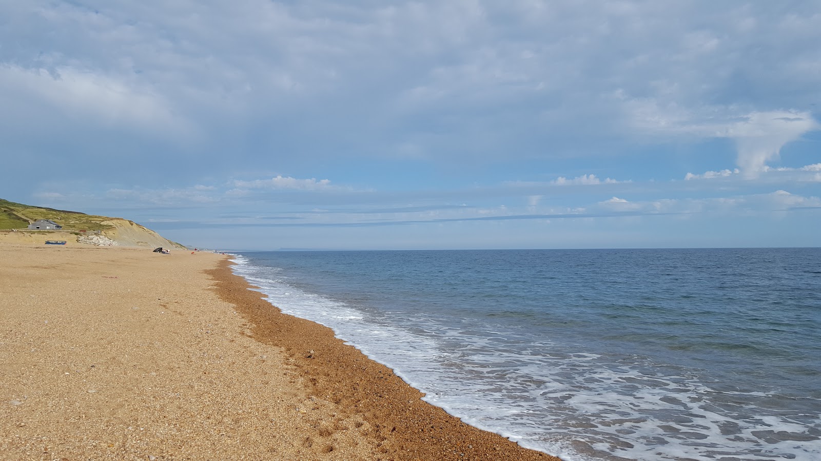 Foto af Hive strand med let fin sten overflade