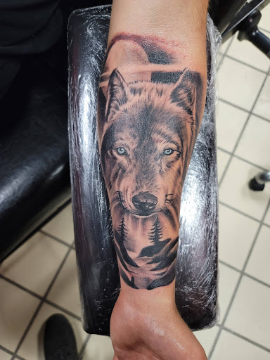 Find bride of chucky tattoo ideas for your next unique tattoo in Hereford at Slow Pain Tattoo Body Art Studio