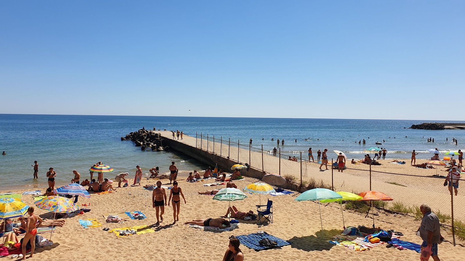 Photo de Riviera beach avec moyenne baie