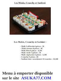Sushi du Restaurant Asuka à Magny-le-Hongre - n°11