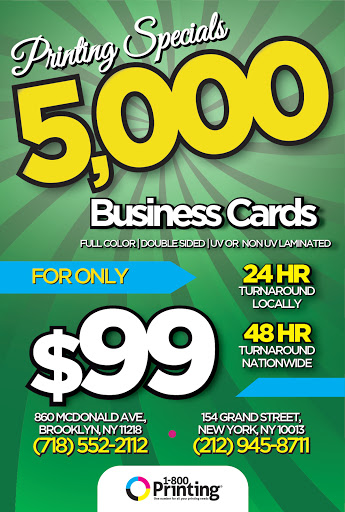 Print Shop «1-800-Printing INC», reviews and photos, 862 McDonald Ave, Brooklyn, NY 11218, USA