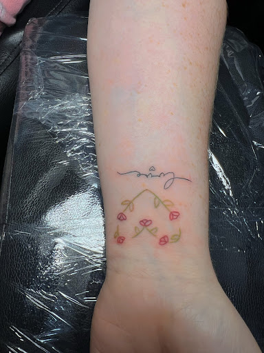 Explore bottom sleeve tattoo ideas, creative tattoo ideas in Lavonia, available at New Moon Tattoo LLC