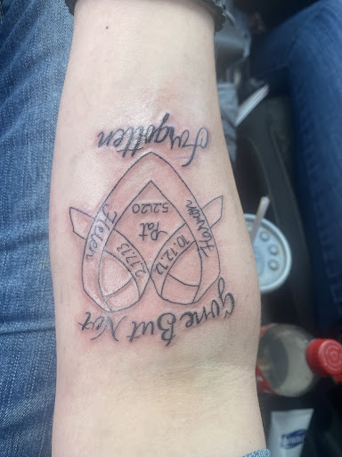 Explore karma tattoo ideas for men, creative tattoo ideas in Inman, available at The Tat Cave