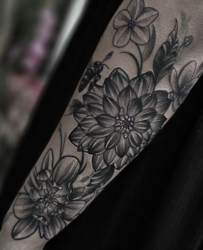 Explore old school tattoo ideas, creative tattoo ideas in Valdosta, available at Acid Ink Tattoos